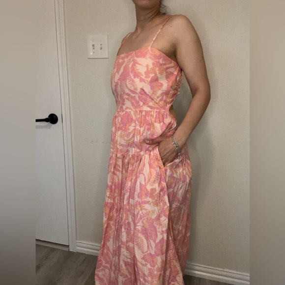 Olivaceous Summer Maxi Dress Size Medium - Picture 2 of 14